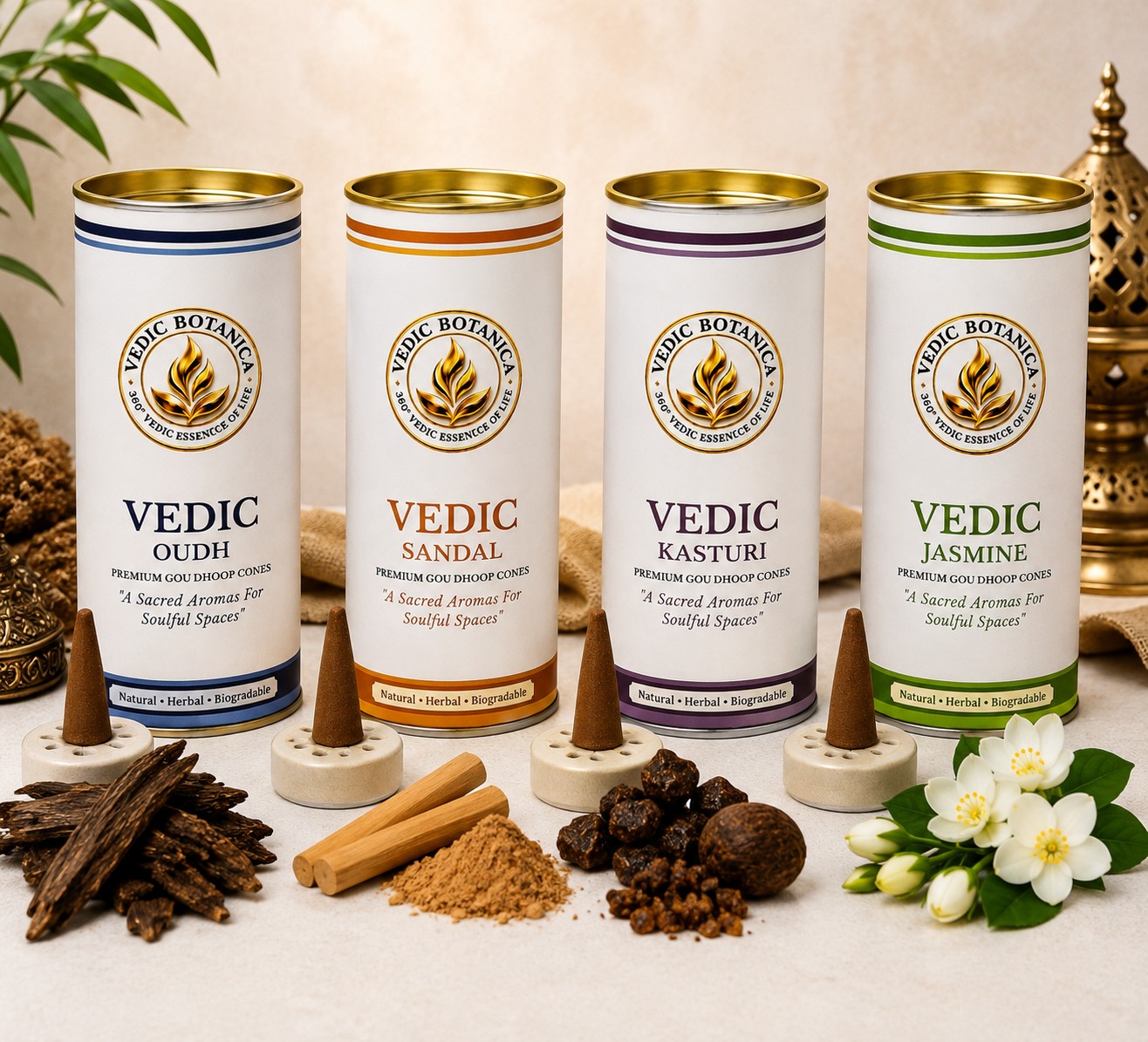 Dhoop Cones (Corrugated Box)
