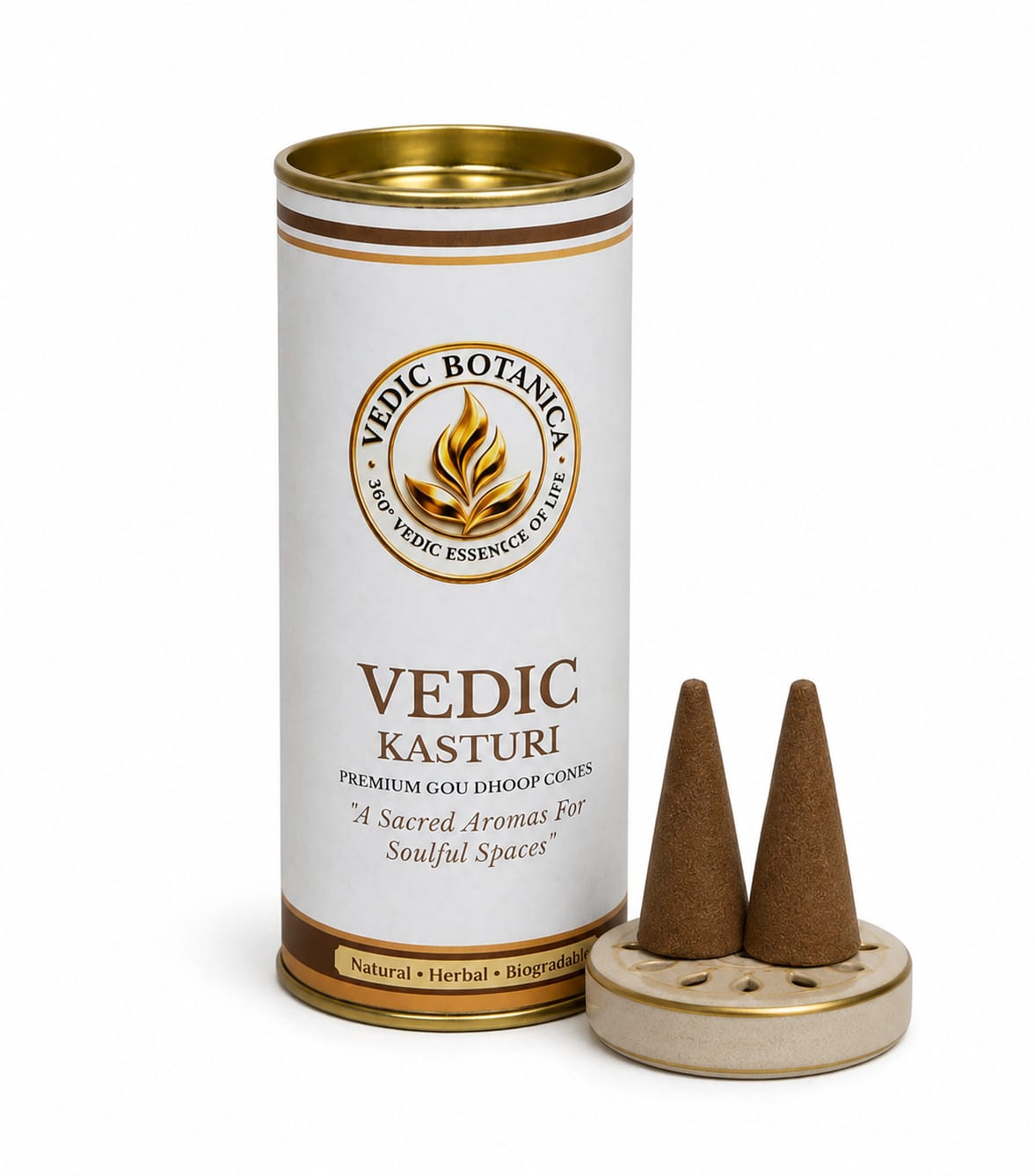 VEDIC Kasturi Luxury Dhoop Cones
