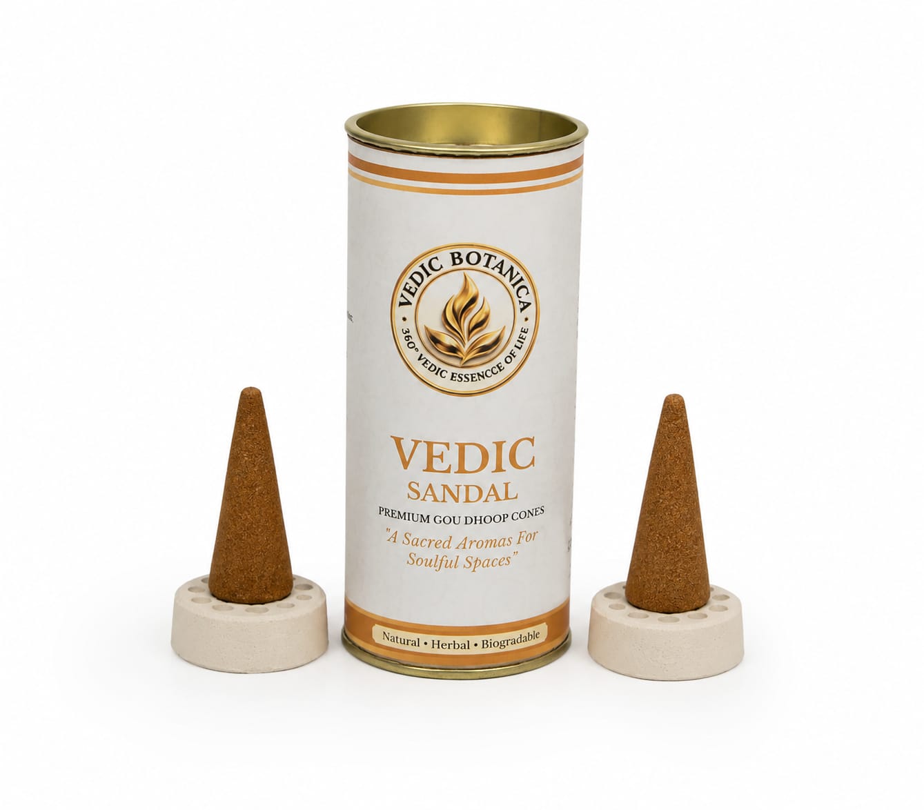 VEDIC Sandal Luxury Dhoop Cones